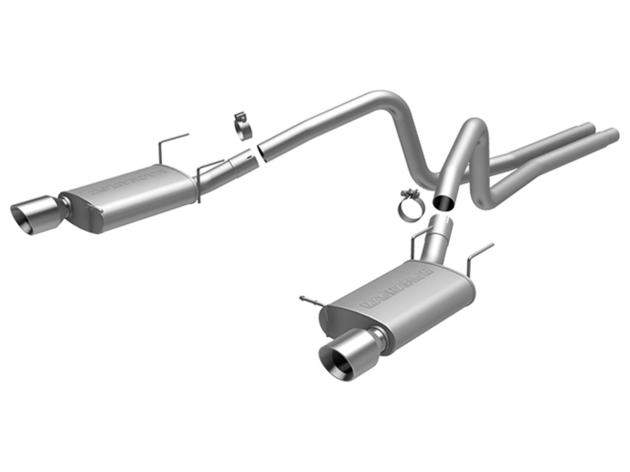 MagnaFlow Ford Mustang Street Series Cat-Back Performance Exhaust System
