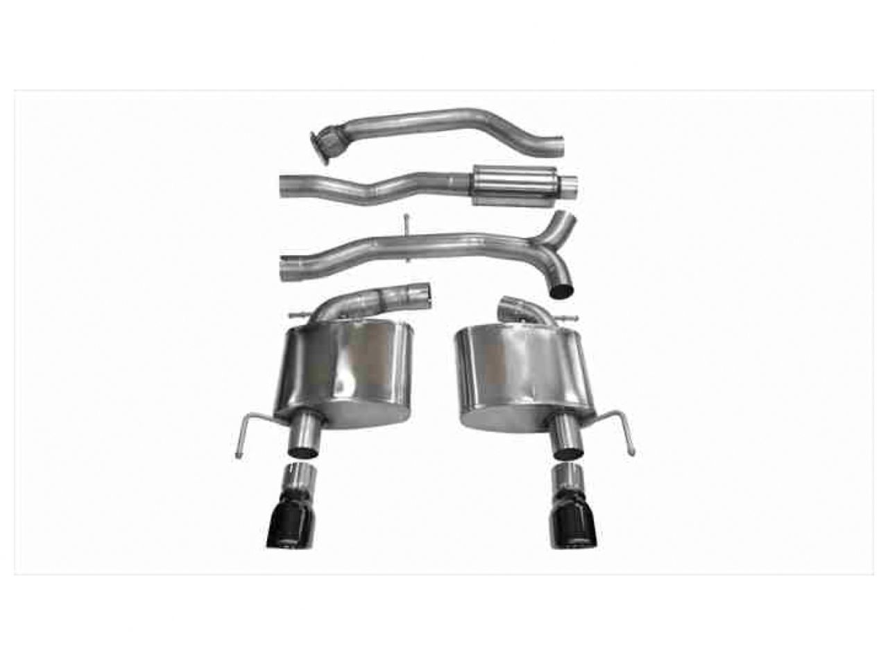 Corsa Performance Catback Exhaust 14888BLK Item Image