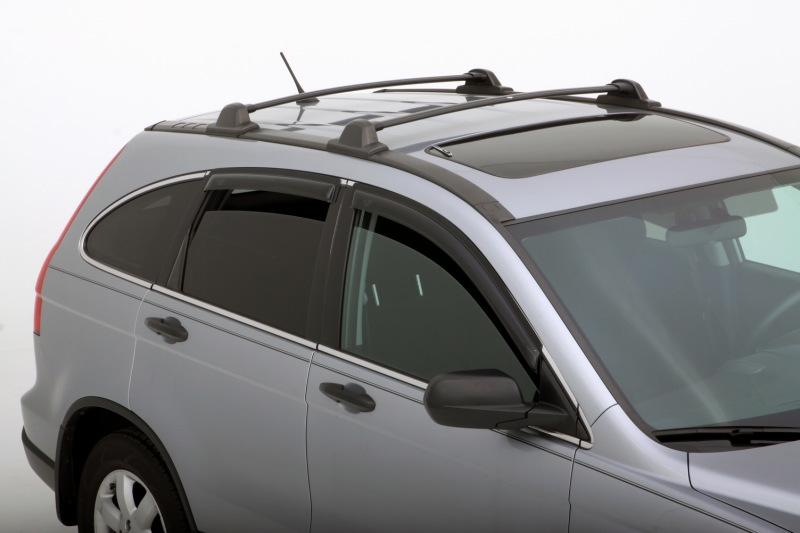 AVS 07-11 Honda CR-V Ventvisor Outside Mount Window Deflectors 4pc - Smoke 94655 Main Image