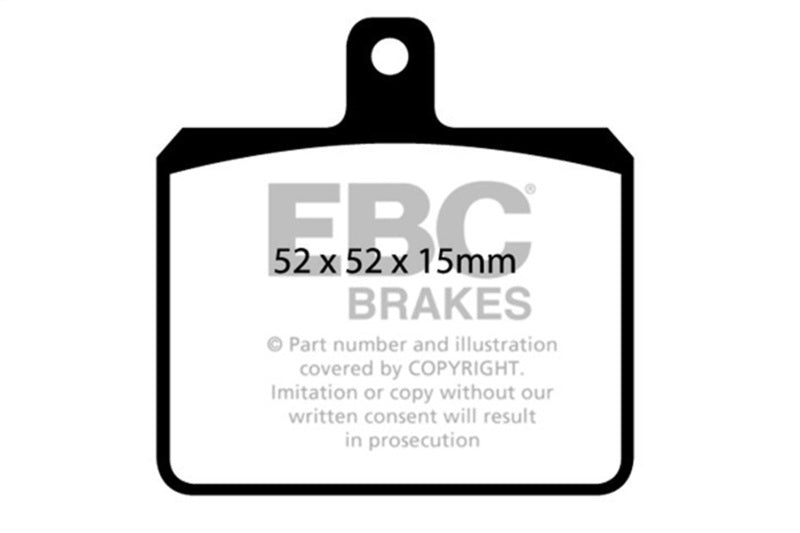 EBC EBC Ultimax2 Brake Pad Sets Brakes, Rotors & Pads Brake Pads - OE main image