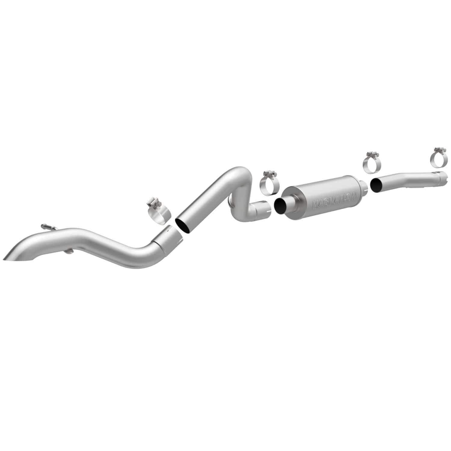 MagnaFlow Jeep Rock Crawler Series Cat-Back Performance Exhaust System