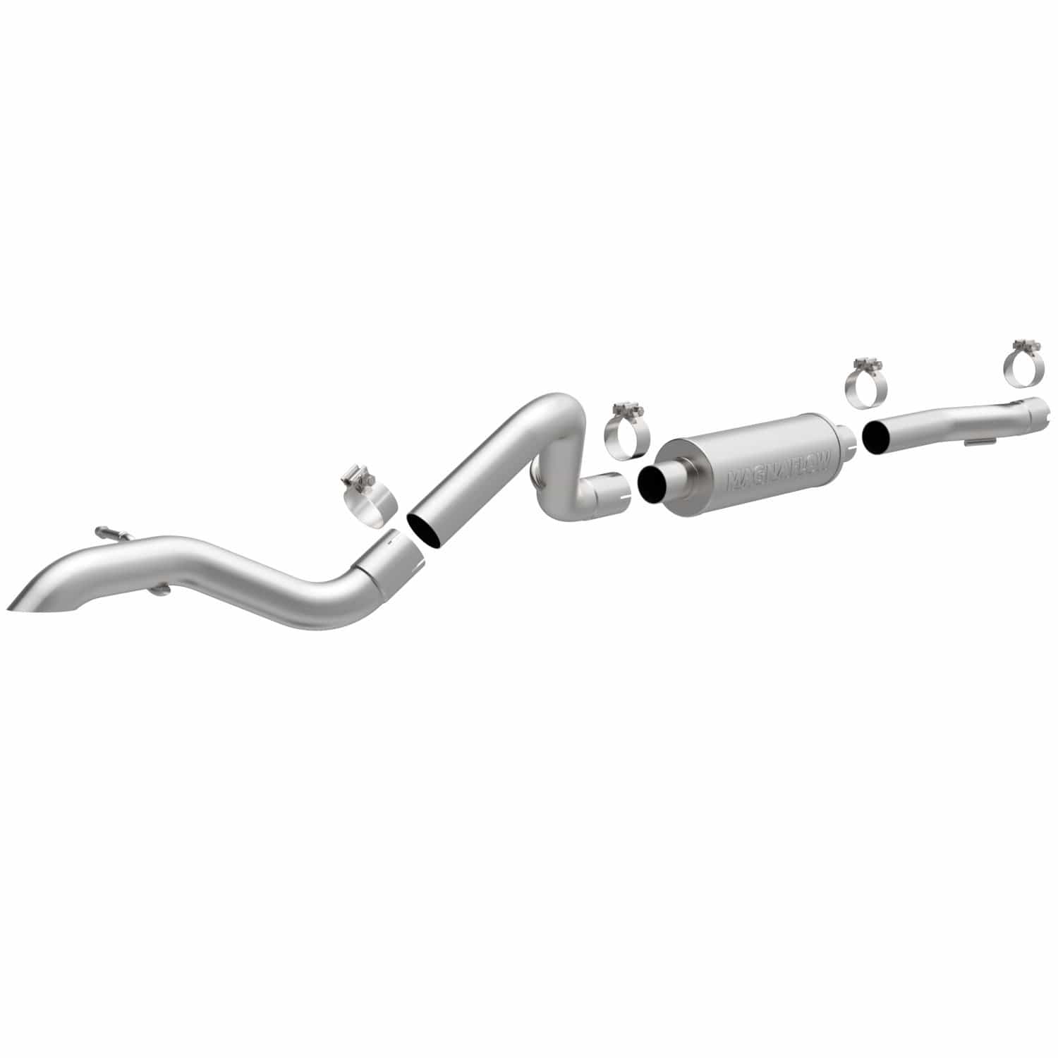 MagnaFlow Jeep Wrangler Rock Crawler Series Cat-Back Performance Exhaust System