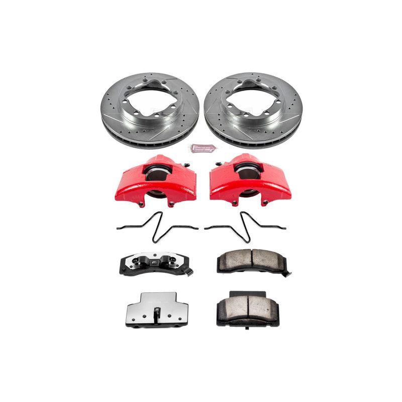 PowerStop PSB Z36 Truck & Tow Kit w/Cals Brakes, Rotors & Pads Brake Kits - Performance D&S main image