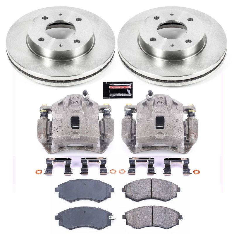 PowerStop PSB Autospecialty Kit w/Cals Brakes, Rotors & Pads Brake Kits - OE main image