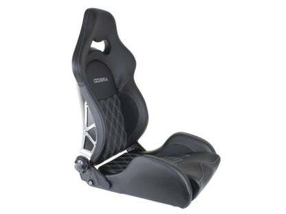Cobra Misano 30th Anniversary Diamond Stitched Leather Reclinable Seat