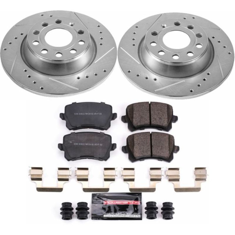 PowerStop PSB Z23 Evolution Kit Brakes, Rotors & Pads Brake Kits - Performance D&S main image