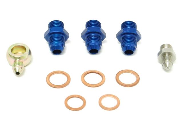 Diftech Bottom Mount Turbo Coolant & Oil Lines Kit S13 SR20DET