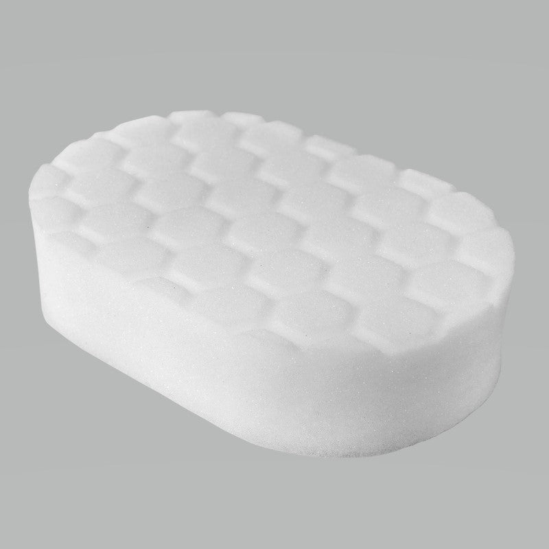 Chemical Guys Hex-Logic Polishing Hand Applicator Pad - White - 3in x 6in x 1in (P24) BUFX_202