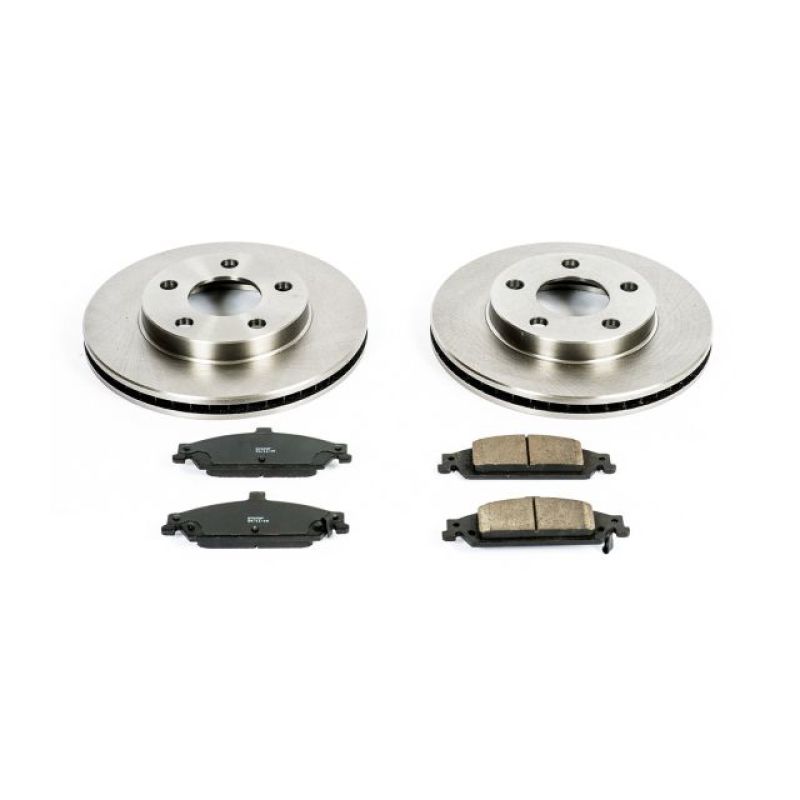 PowerStop PSB Autospecialty Kit Brakes, Rotors & Pads Brake Kits - OE main image