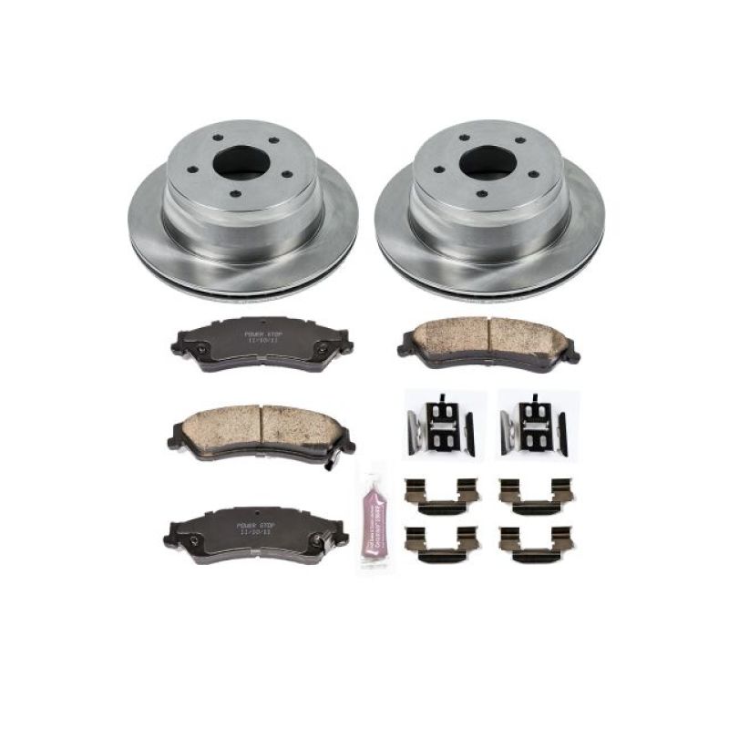 PowerStop PSB Autospecialty Kit Brakes, Rotors & Pads Brake Kits - OE main image