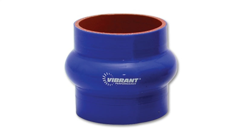 Vibrant 4 Ply Hump Hose, 2.75" I.D. x 3" Long - Blue