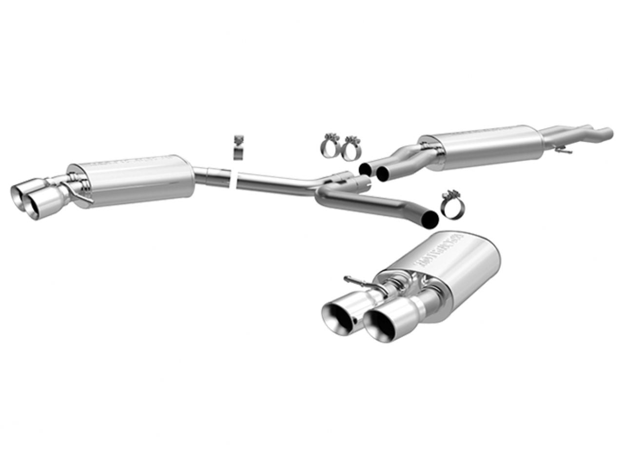 MagnaFlow Audi S4 Touring Series Cat-Back Performance Exhaust System