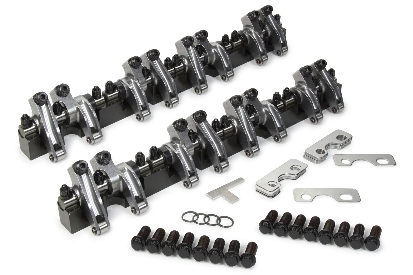 T and D Machine SBC Shaft Rocker Arm Kit w/Dart 13 degree Heads TDM2126S-165PLUS100/155