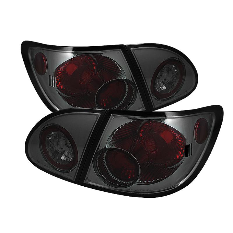 Spyder Toyota Corolla 03-08 Euro Style Tail Lights Smoke ALT-YD-TC03-SM 5033673 Main Image