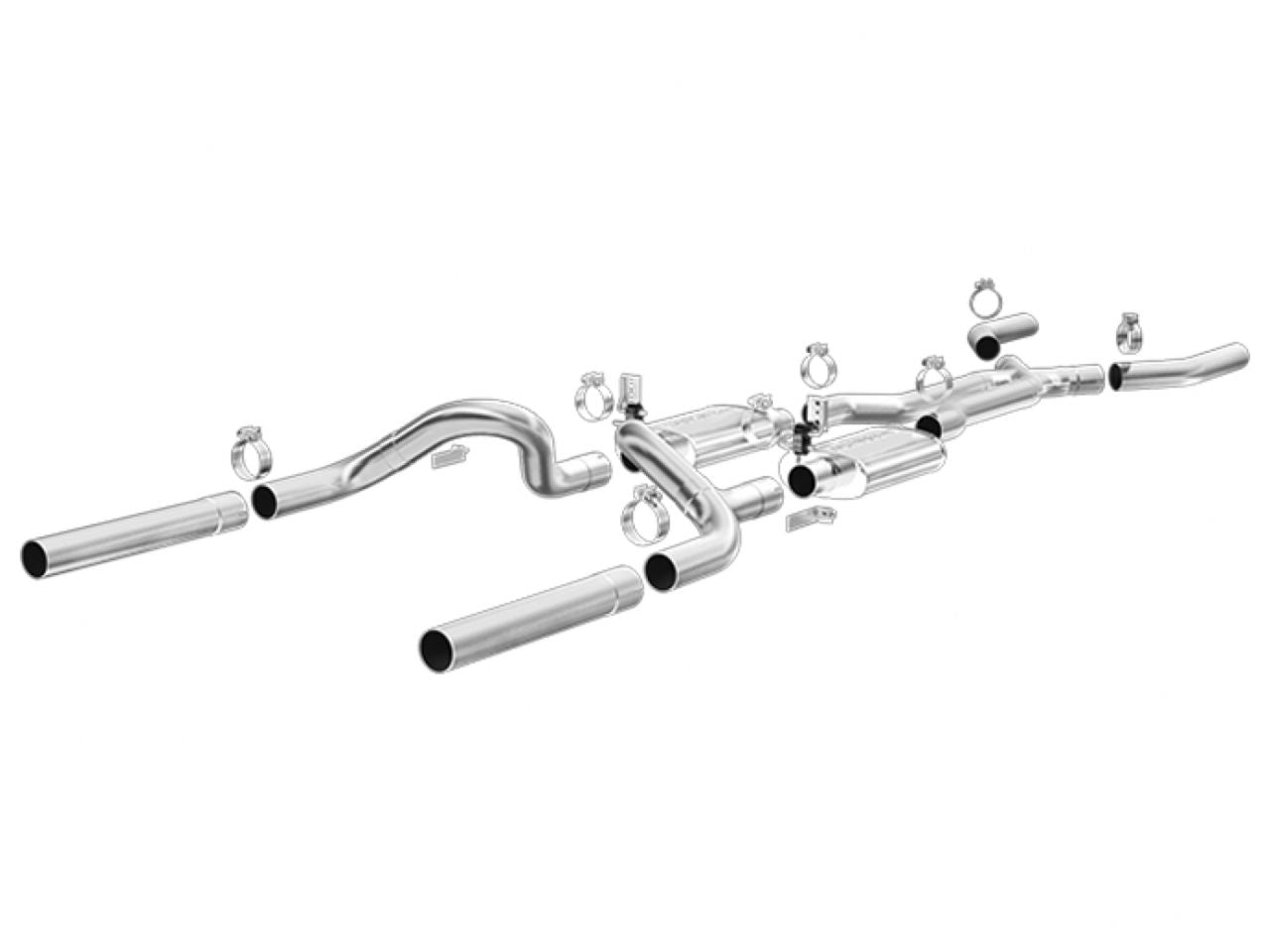 MagnaFlow Ford Mustang Street Series Crossmember-Back Performance Exhaust System