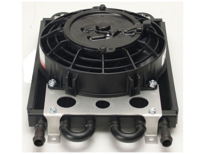 Derale 6 Pass Econo-Cool Remote Cooler, 1/2" Barb Inlets