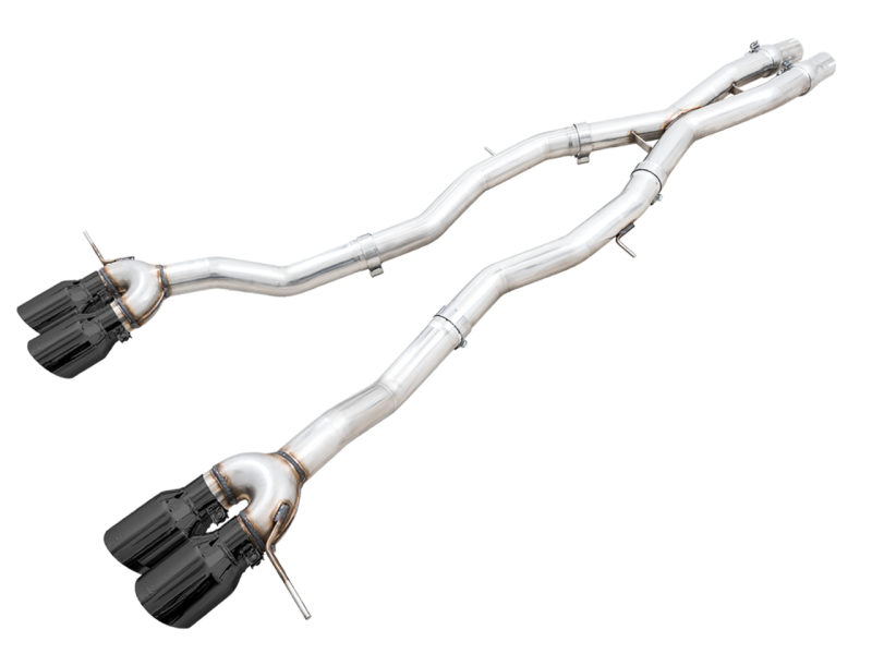 AWE Tuning AWE Track Edition Catback Exhaust for BMW G8X M3/M4 - Diamond Black Tips 3020-42482