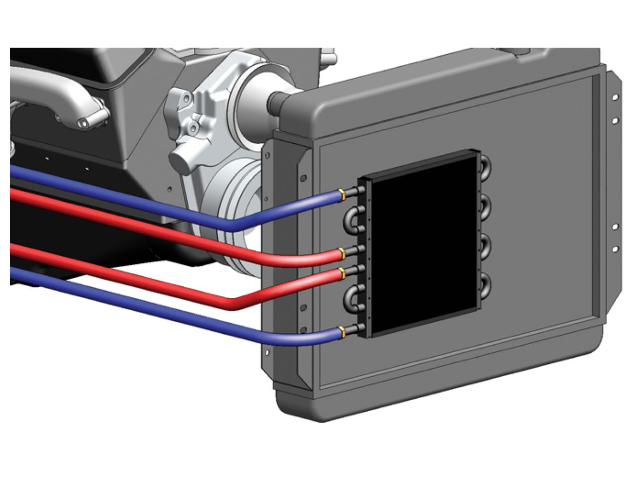 Derale Dual Circuit Cooler, Universal