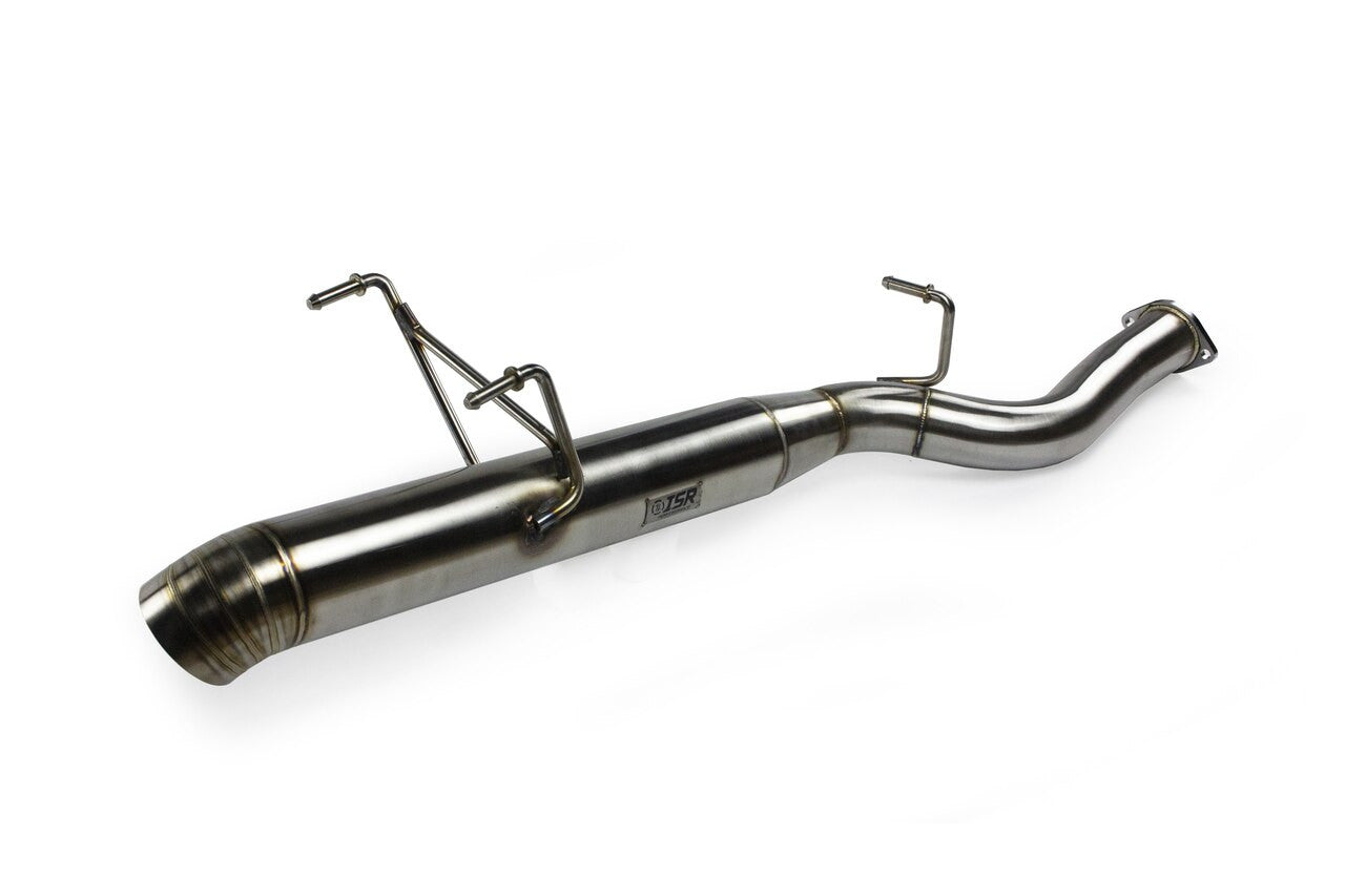 ISR Performance Series II - EP Single Tip Blast Pipe Exhaust System -Resonated- Nissan 240sx 89-94 (S13)