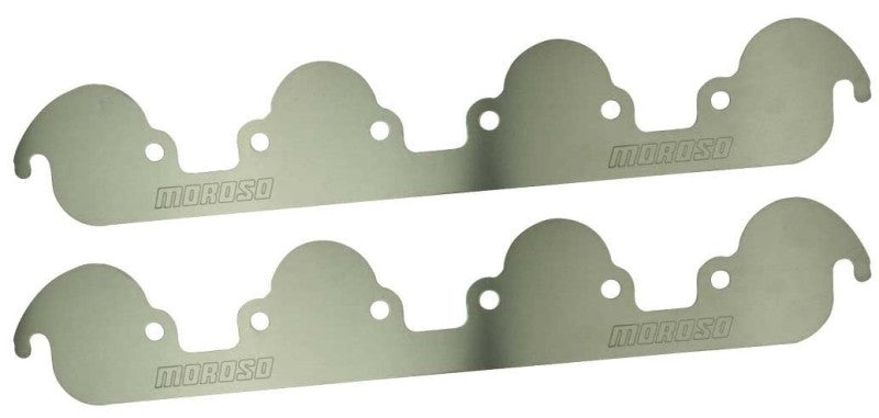 Moroso Big Block Ford 429-460 Exhaust Block Off Storage Plate - Pair 25173