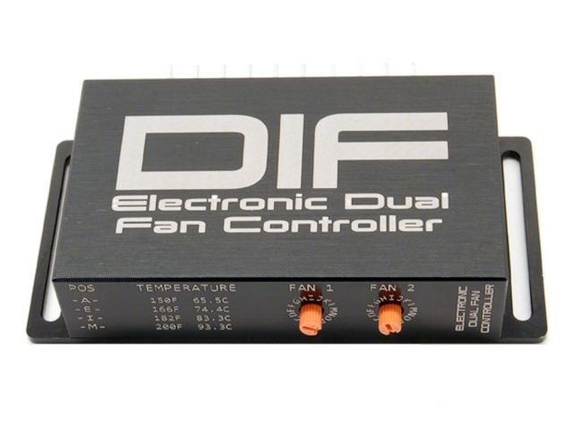 Diftech Thermostatic Dual Electronic Fan Controller Ver. C