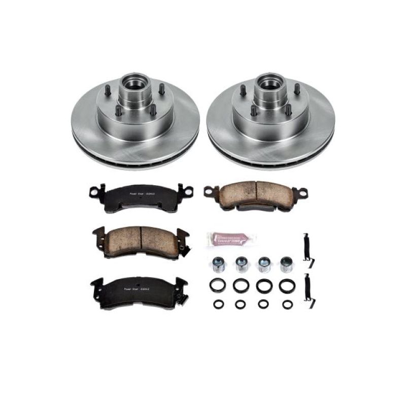 PowerStop PSB Autospecialty Kit Brakes, Rotors & Pads Brake Kits - OE main image