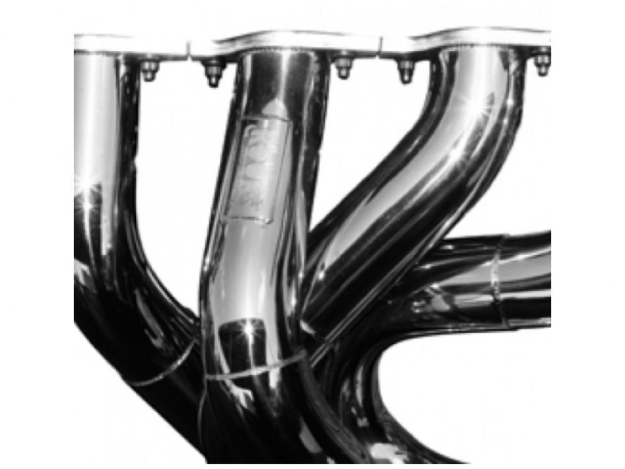 Kooks Strut Front End Door Car Header BBC 2 1/8in x 2 1/4in x 4in SS Headers