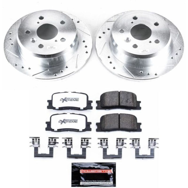 PowerStop PSB Z36 Truck & Tow Kit Brakes, Rotors & Pads Brake Kits - Performance D&S main image