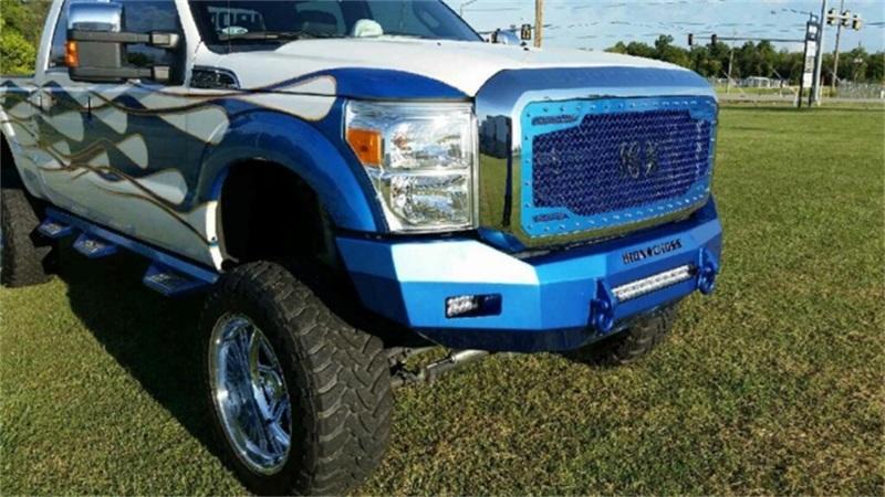 Iron Cross 11-16 Ford F-250/350 Super Duty Low Profile Front Bumper - Gloss Black 40-425-11 Main Image