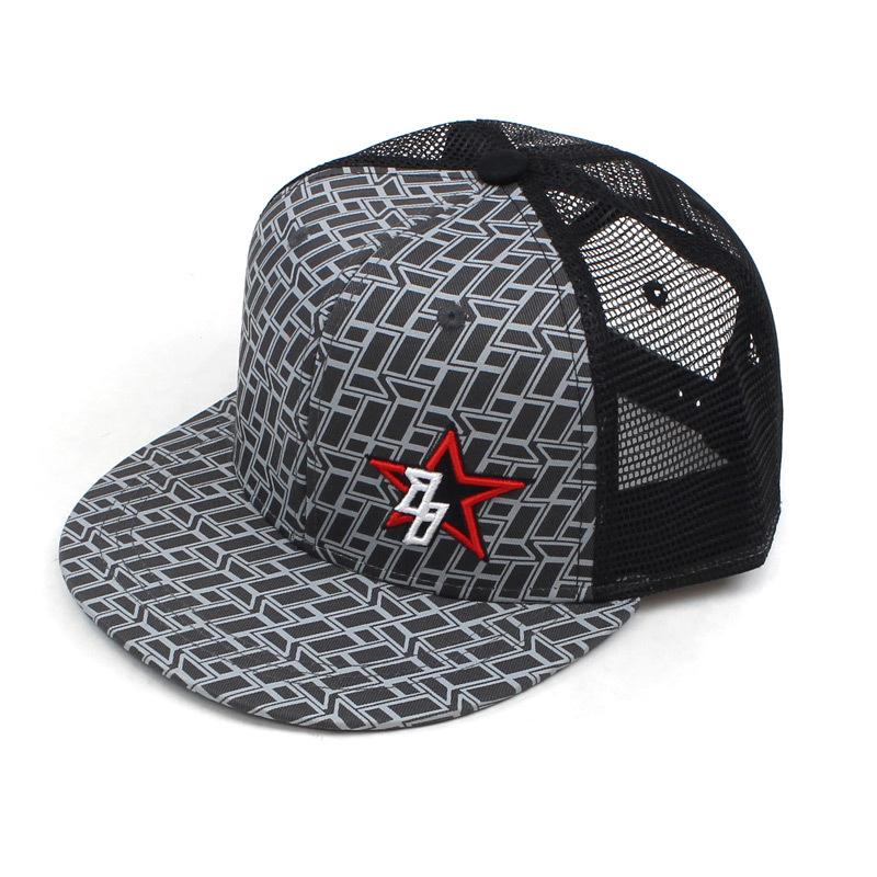 Industrial Injection Industrial II Snap Back Hat w/ Red Star 191319 Main Image