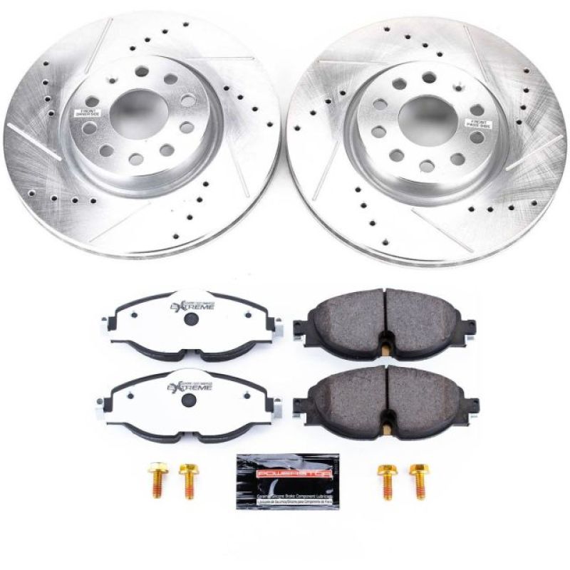 PowerStop PSB Z26 Street Warrior Kit Brakes, Rotors & Pads Brake Kits - Performance D&S main image