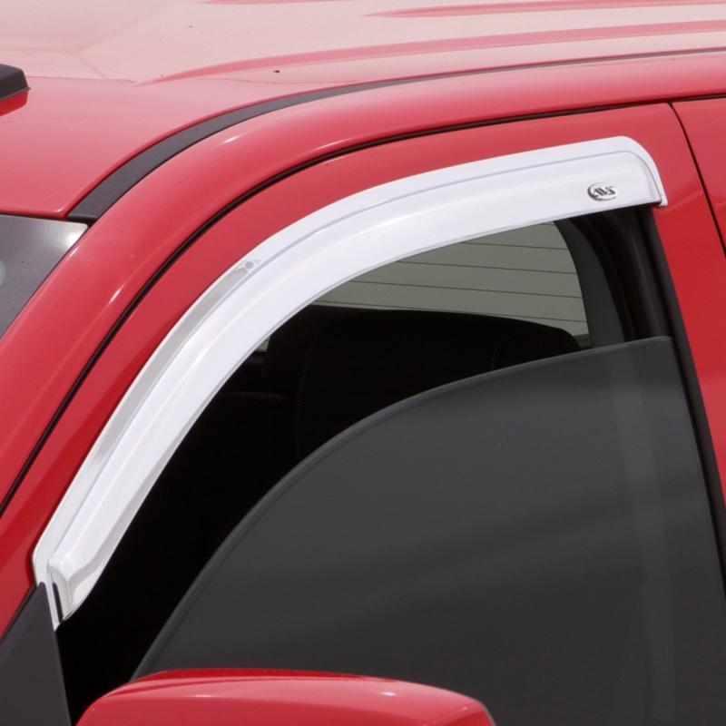 AVS 04-08 Ford F-150 Standard Cab (Excl. 04 Heritage) Front Window Ventvisor 2pc - Chrome 682805 Main Image