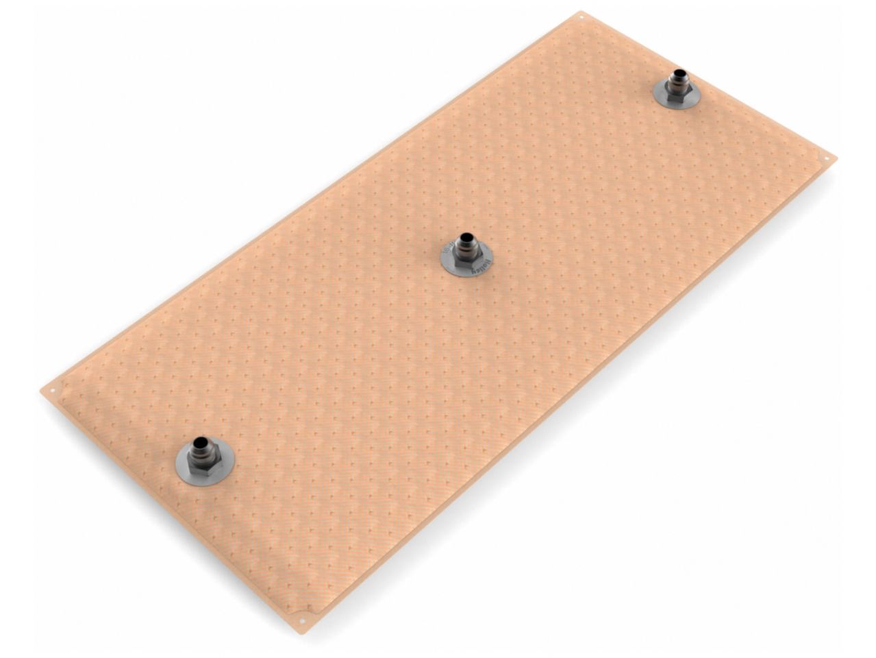 Holley HydraMat (14X30 RECT) - CENT/SIDE/SIDE OUT - 10AN