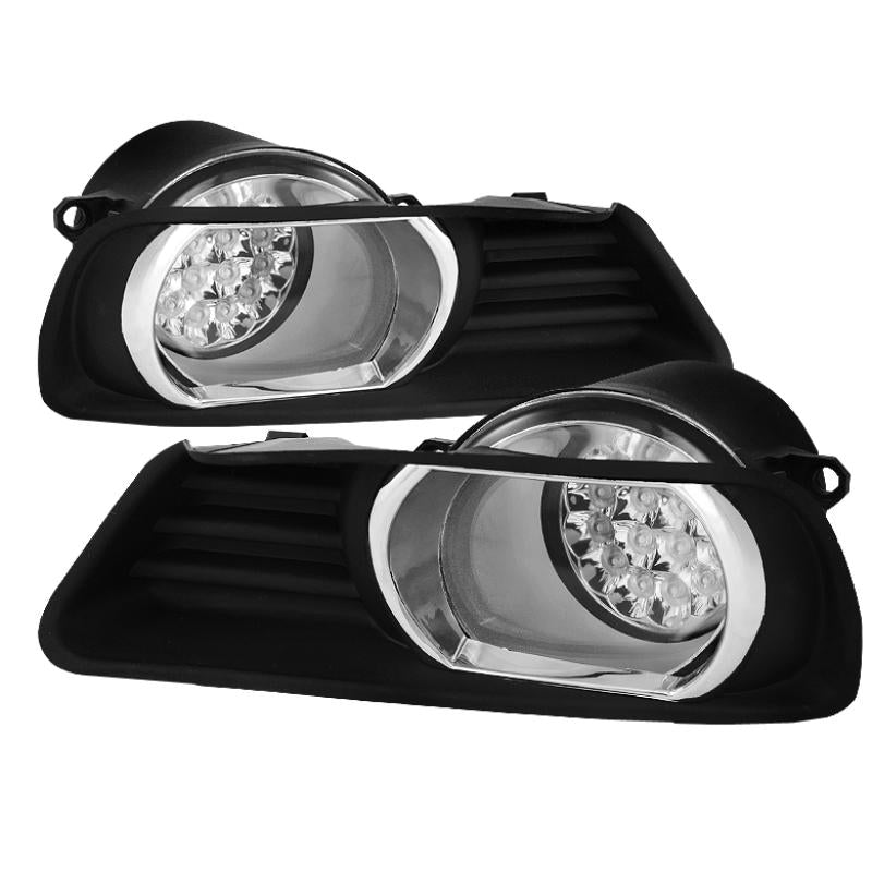 Spyder Toyota Camry 07-09 LED Fog Lights w/Switch Clear FL-LED-TCAM07-C 5038449 Main Image