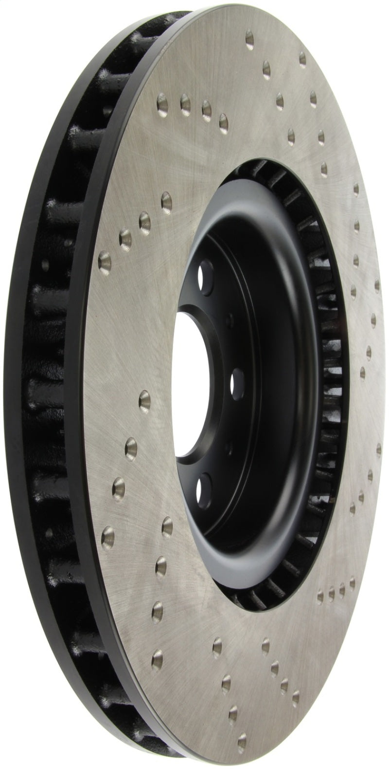 StopTech Sport Cryo Cross Drilled Brake Rotor; Front Right