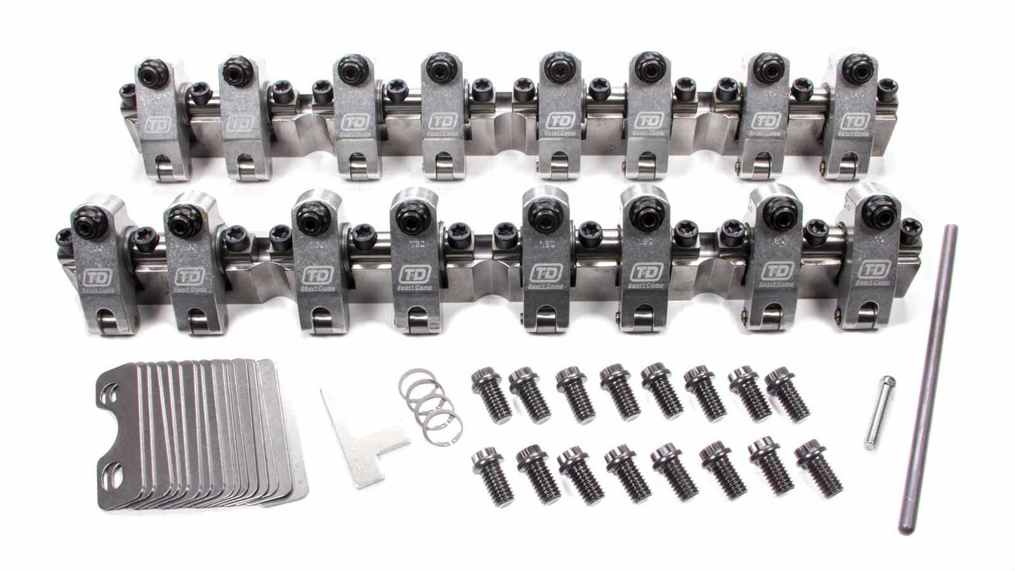 T and D Machine SBF Sport Comp Shaft R/A Kit 1.60/1.60 Ratio TDM10020-160/160