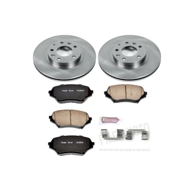 PowerStop PSB Autospecialty Kit Brakes, Rotors & Pads Brake Kits - OE main image