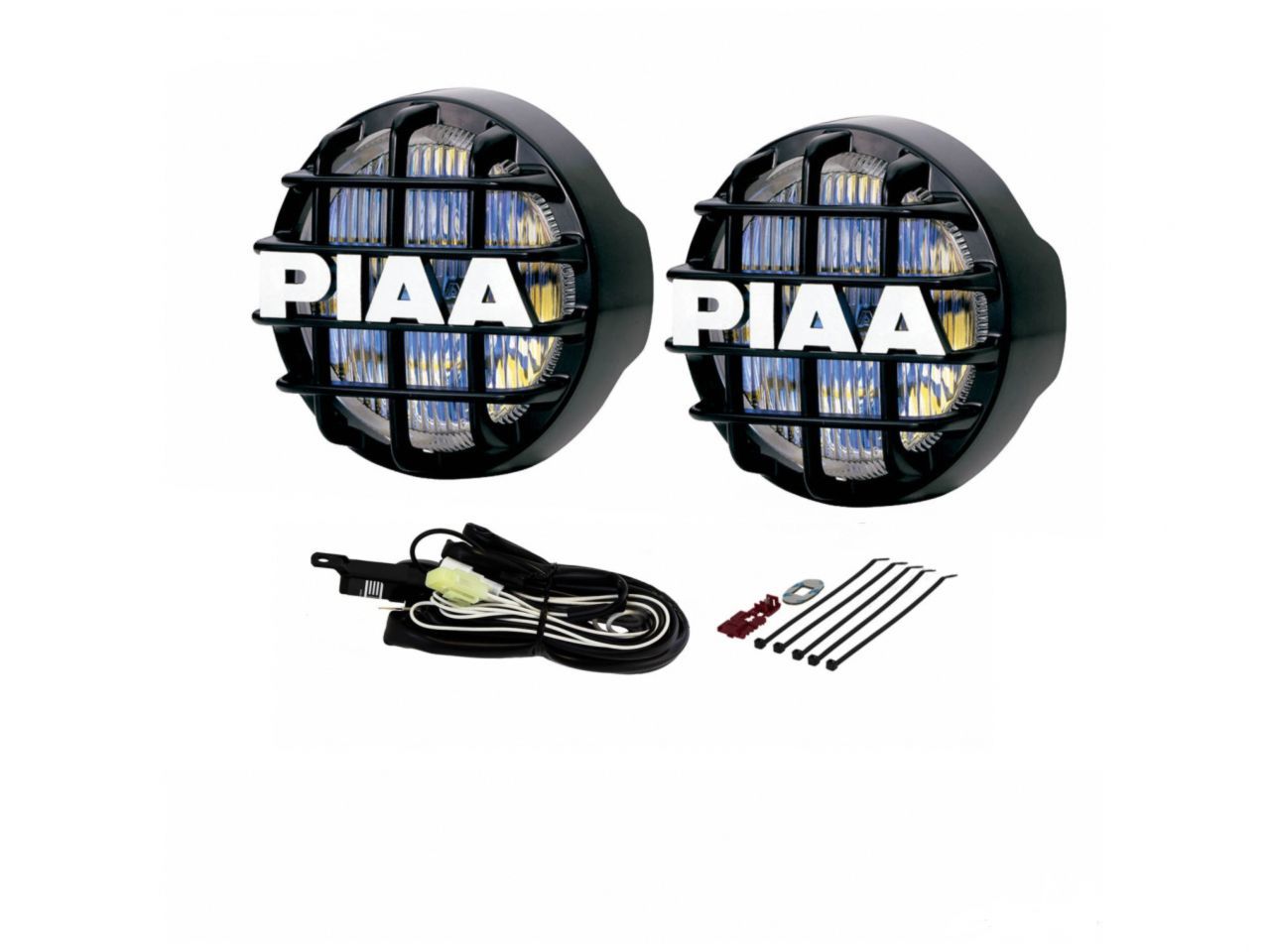 PIAA 510 Series 4" Yellow Halogen Fog Light Kit, SAE Compliant