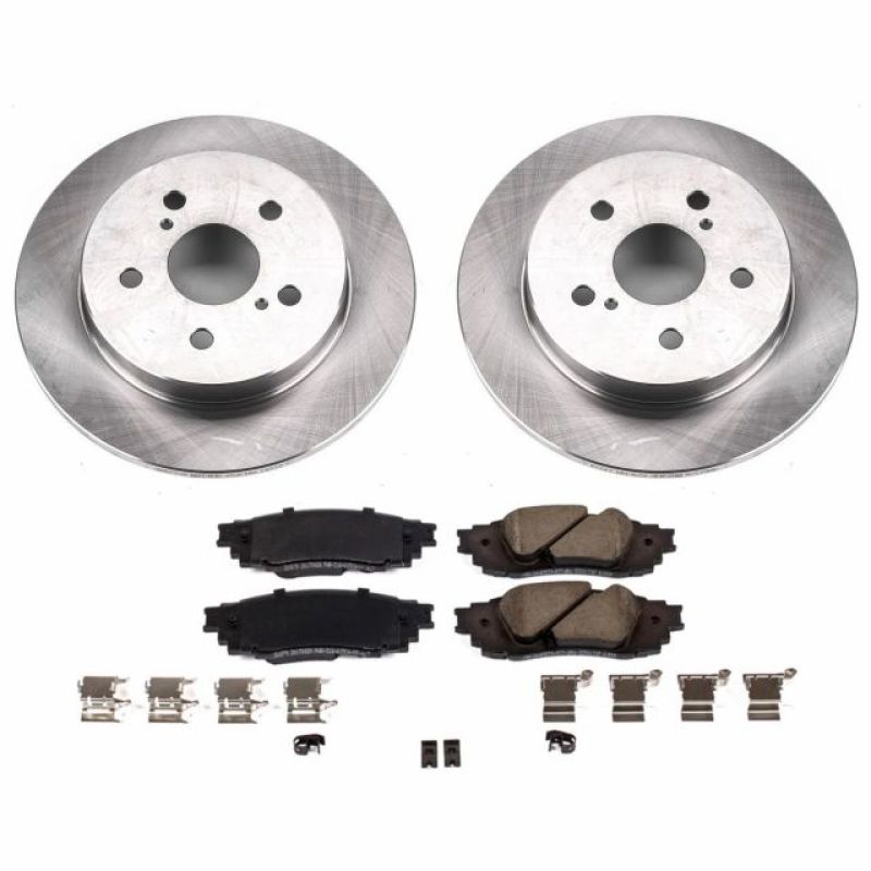 PowerStop PSB Autospecialty Kit Brakes, Rotors & Pads Brake Kits - OE main image