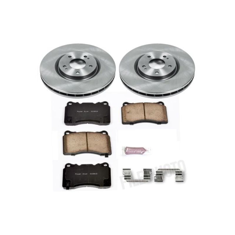 PowerStop PSB Autospecialty Kit Brakes, Rotors & Pads Brake Kits - OE main image