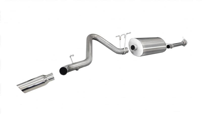 Corsa/dB 11-12 Chevrolet Silverado Crew Cab/Std. Bed 2500 6.0L V8 Polished Sport Cat-Back Exhaust 24794 Main Image