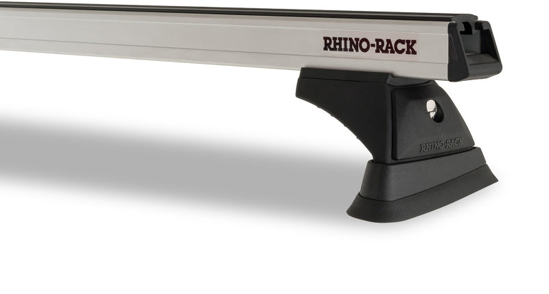 Rhino-Rack 15-20 Cadillac Escalade 4 Door SUV Heavy Duty RCH 4 Bar Roof Rack - Silver JA9759