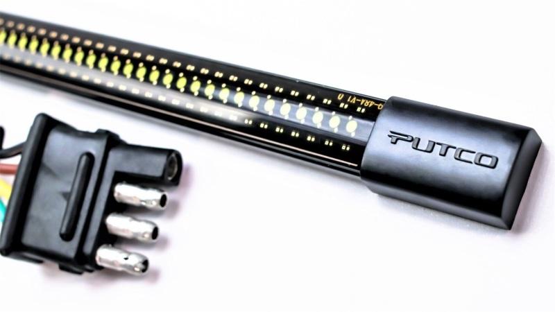 Putco 60in Red Blade LED Tailgate Light Bar for Ford Turcks w/ Blis and Trailer Detection 92010-60 Main Image