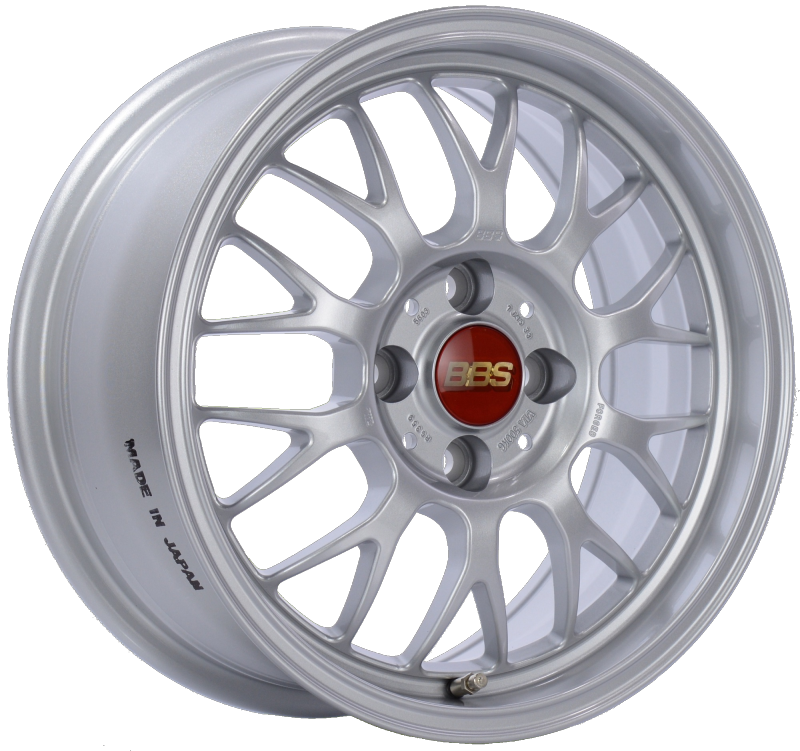 BBS RG-F 15x7 4x100 ET33 Sport Silver Wheel -70mm PFS/Clip Required RG359SK Main Image