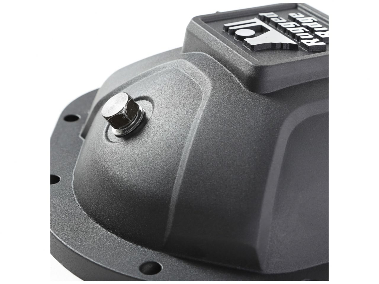 Rugged Ridge Boulder Aluminum Differential Cover, Black, for Dana 44