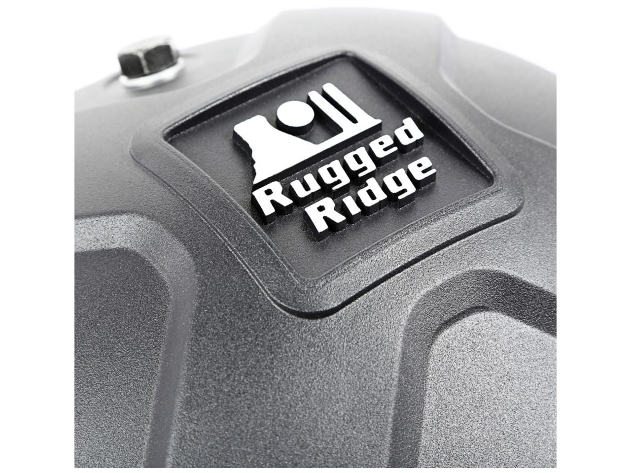 Rugged Ridge Boulder Aluminum Differential Cover, Black, for Dana 35