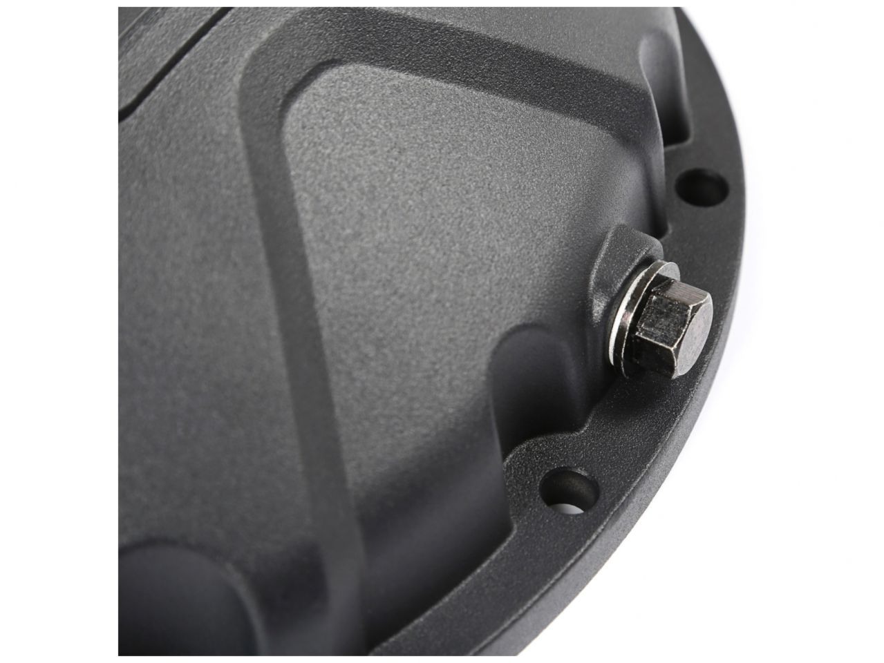 Rugged Ridge Boulder Aluminum Differential Cover, Black, for Dana 35