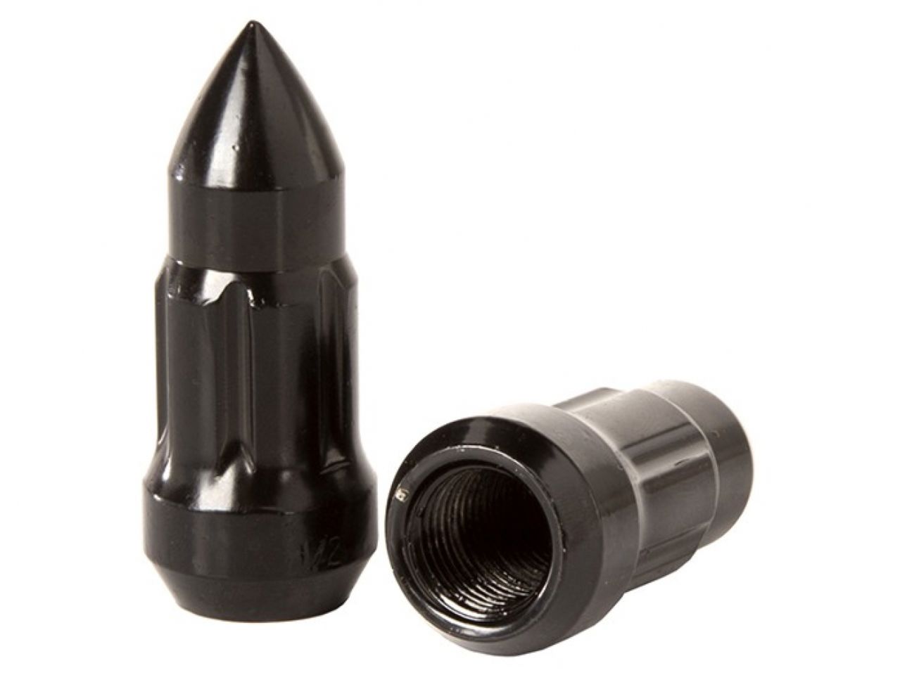 Rugged Ridge Wheel Lug Nut, 23 Piece, 1/2x20, Bullet Style, Black