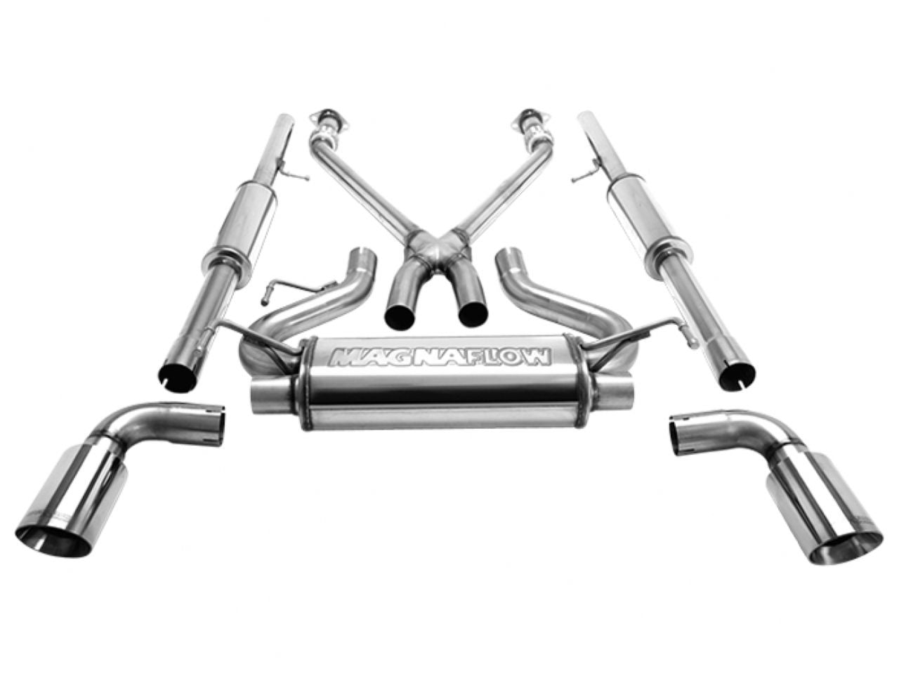 MagnaFlow Infiniti Street Series Cat-Back Performance Exhaust System