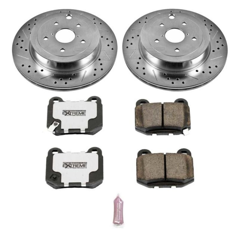 PowerStop PSB Z26 Street Warrior Kit Brakes, Rotors & Pads Brake Kits - Performance D&S main image